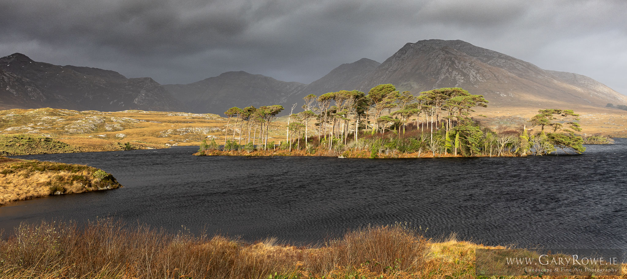 Twelve-Pine-Island-on-Derryclare-Lough-Pano-1-2.25.jpg